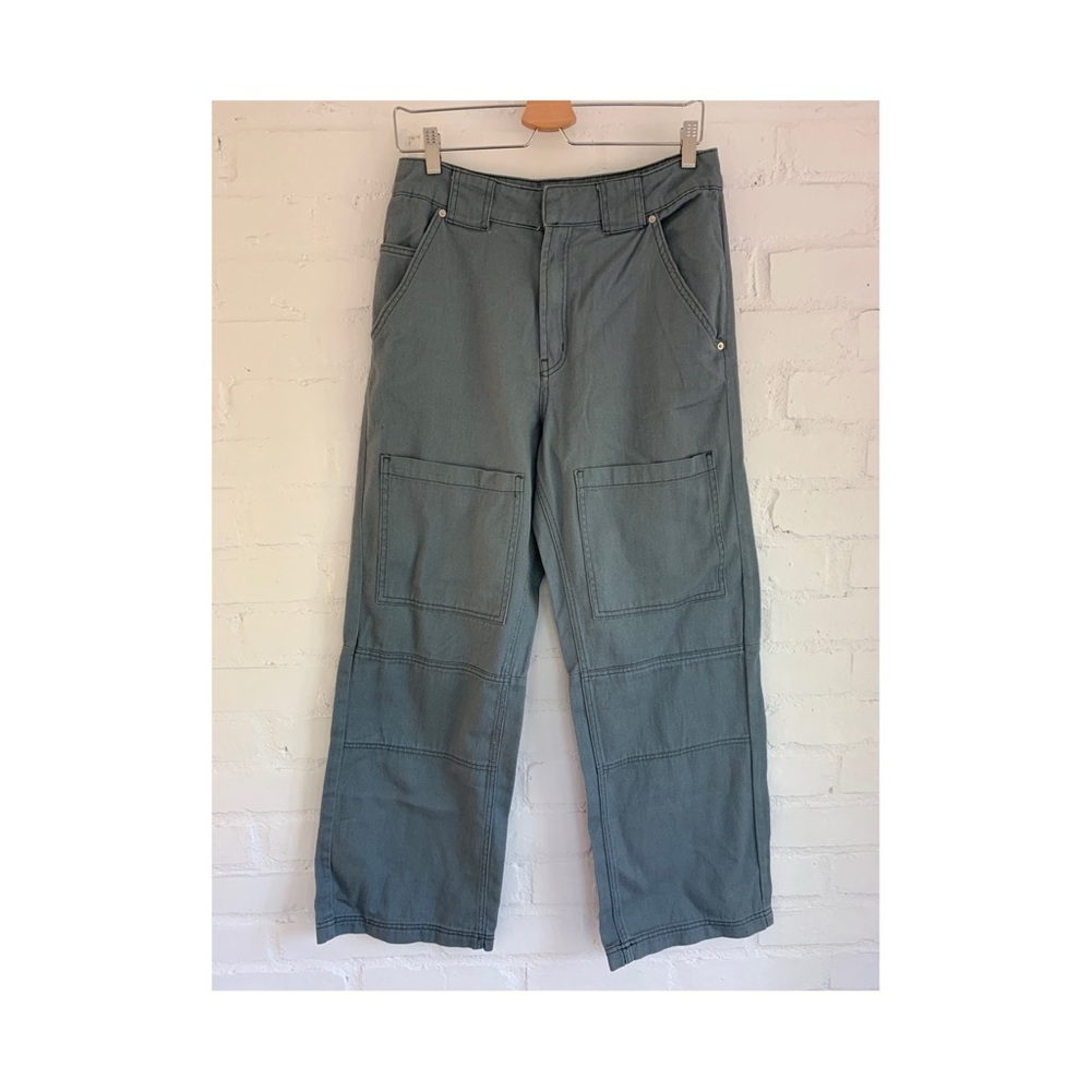 BDG Wide Leg Urban Outfitters Slate Blue Pants